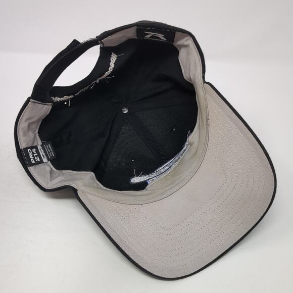 Western Waste Services Strapback Baseball Cap Black L Embroidered Richardson - Picture 8 of 11